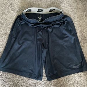 Men’s Nike blue shorts